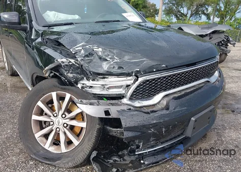 2022 Dodge Durango Sxt Awd z USA, uszkodzony, nr VIN 1C4RDJAG7NC231075